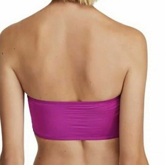 Free People Camila Purple Bandeau Bralette Large - Picture 4 of 5
